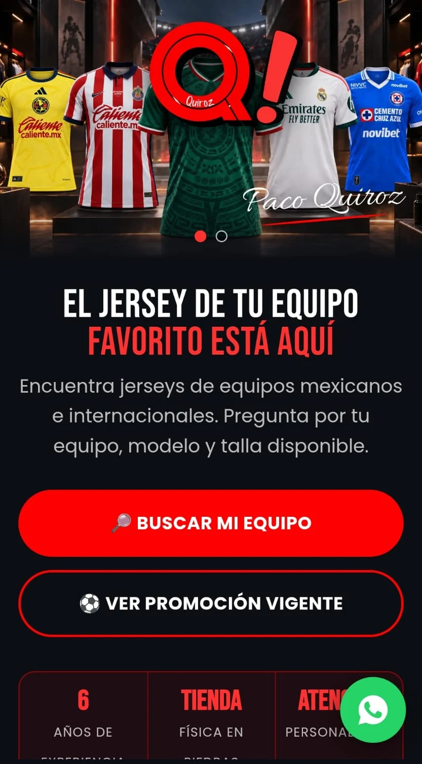 Captura real de la portada de Q Tienda